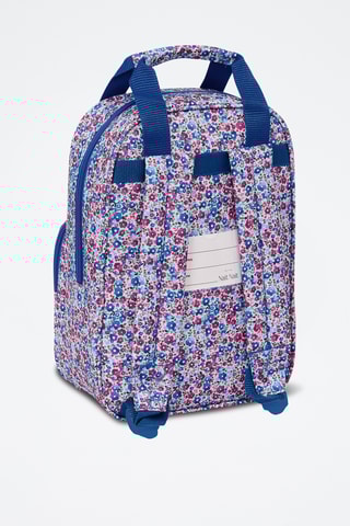 Sac à dos - Ecru et bleu