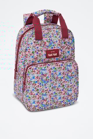 Sac à dos - Ecru et bleu roi