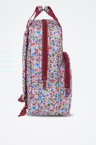 Sac à dos - Ecru et bleu roi