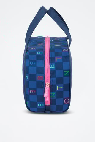 Trousse de toilette Damero - Bleu marine