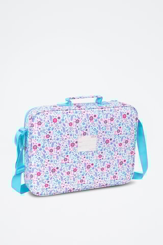 Sacoche Cool - Rose et turquoise