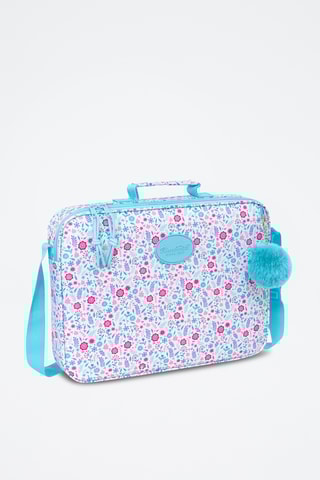 Sacoche Cool - Rose et turquoise