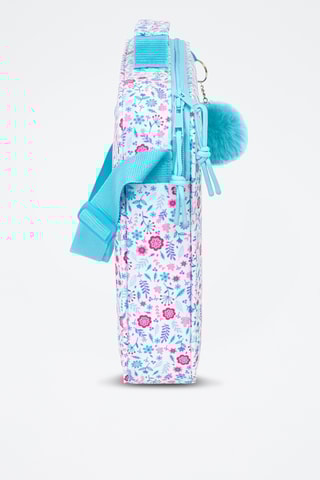 Sacoche Cool - Rose et turquoise