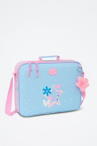 Sacoche Smile - Rose et ciel