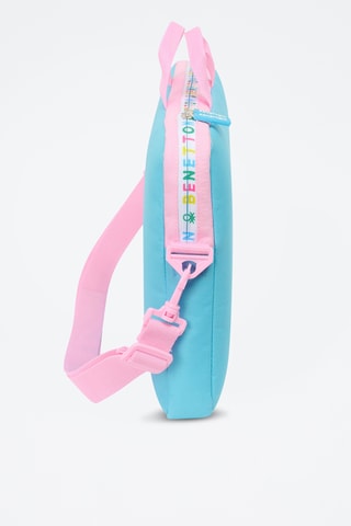 Porte-ordinateur Unique - Turquoise et rose