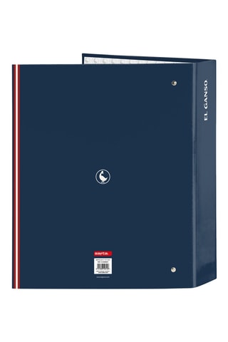 Classeur à anneaux Classic - Bleu marine - 27 x 33 x 6 cm