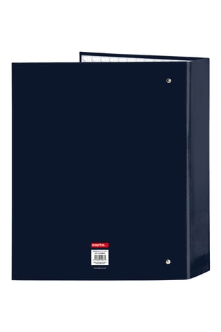 Classeur à anneaux Classic - Bleu marine - 27 x 33 x 6 cm