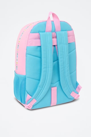 Sac à dos Unique - Rose et turquoise
