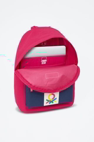 Sac à dos Cherry - Fuchsia et bleu marine