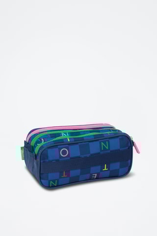 Trousse Damero - Bleu marine