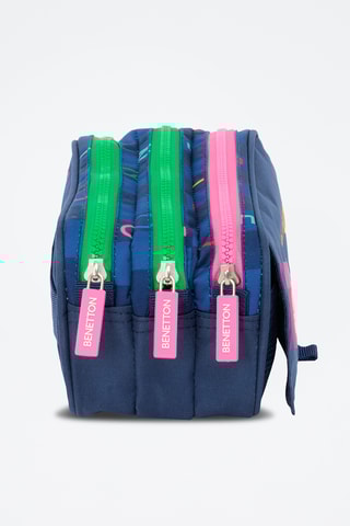 Trousse Damero - Bleu marine