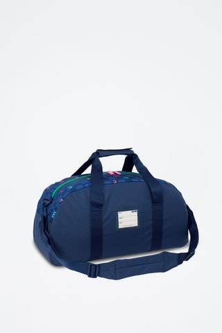Sac de sport Damero - Bleu marine