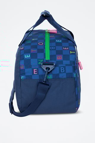 Sac de sport Damero - Bleu marine