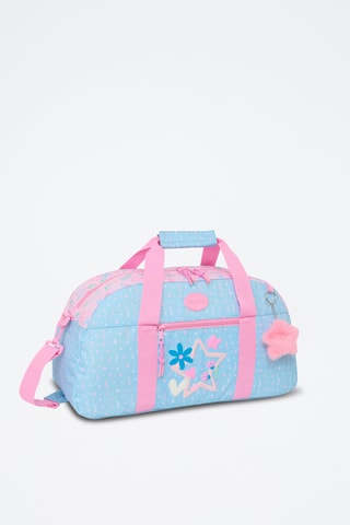 Sac de sport Smile - Rose et ciel