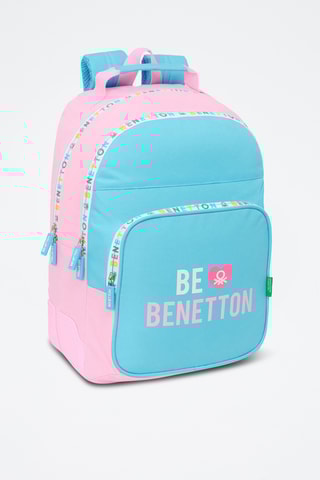 Sac à dos Unique - Rose et turquoise