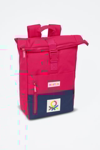 Sac à dos Cherry - Fuchsia et bleu marine