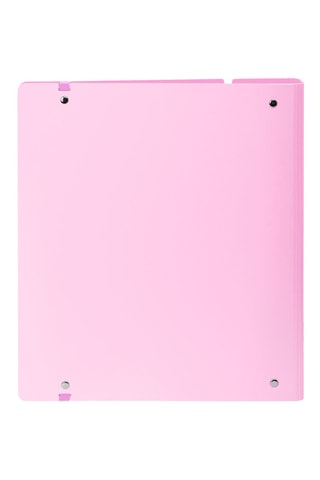 Classeur à anneaux Cool - Rose - 27 x 32 x 4 cm