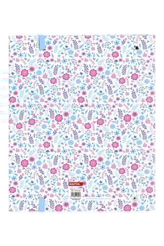 Classeur à anneaux Cool - Blanc - 27 x 32 x 4 cm