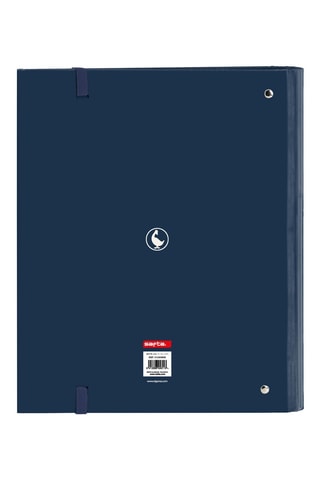 Classeur à anneaux Classic - Bleu marine - 27 x 32 x 4 cm