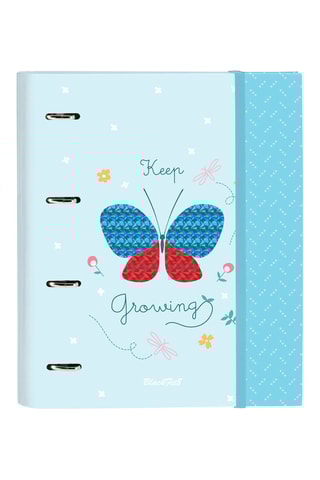 Classeur Mariposa - Ciel - 27 x 32 x 3,5 cm