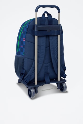 Sac à dos à roulettes Damero - Bleu marine