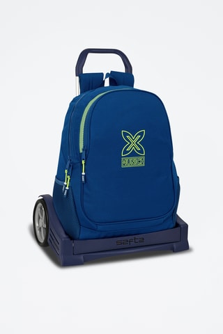 Sac à dos à roulettes North - Bleu pétrole