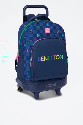 Sac à dos à roulettes Damero - Bleu