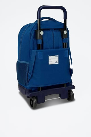 Sac à dos à roulettes North - Bleu pétrole
