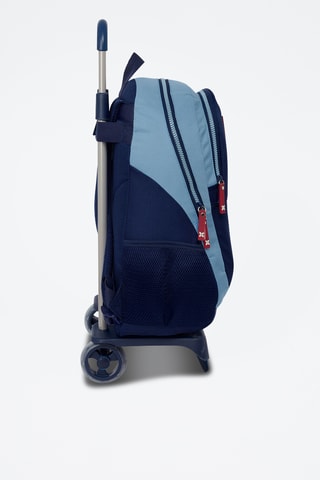 Sac à dos à roulettes Royal - Ciel et bleu marine