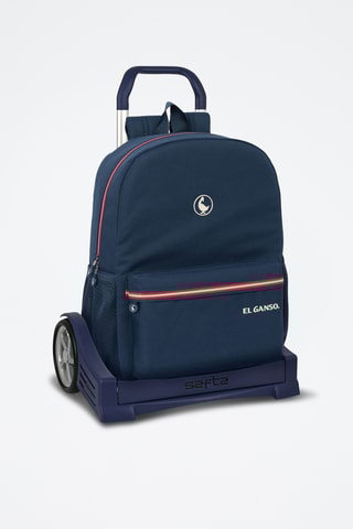 Sac à dos à roulettes Classic - Bleu marine
