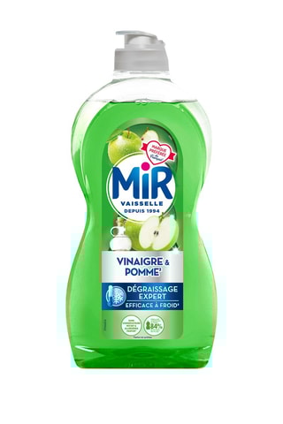 5 x Liquide vaisselle Vinaigre et Pomme Mir - 450 ml