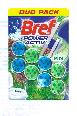 6 x 2 blocs WC Power Activ' Bref WC - Pin