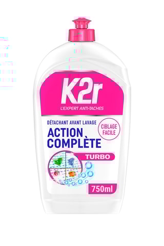 2 x Détachant avant-lavage Ciblage Facile K2r - 750 ml