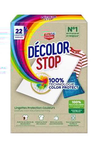 5 x Decolor Stop Max Protect Eco Eau écarlate - 22 lingettes