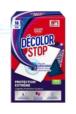 5 x Decolor Stop Extrême Eau écarlate - 18 lingettes