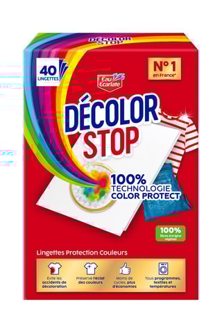 3 x Decolor Stop Max Protect Eau écarlate - 40 lingettes