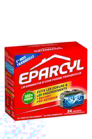 3 x 24 sachets d'activateur biologique Eparcyl