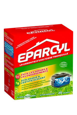 3 x 20 sachets d'activateur biologique naturel Eparcyl