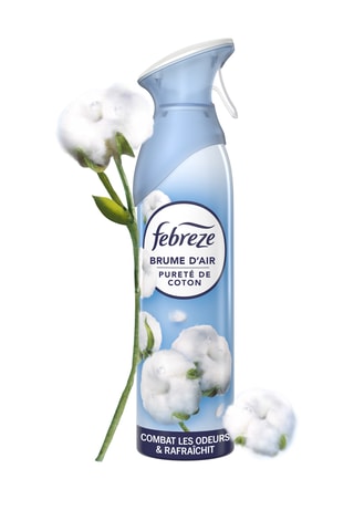 4 x Désodorisant Febreze - Pureté de coton - 185 ml
