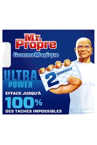 4 x 2 gommes magiques Extra puissante Mr Propre