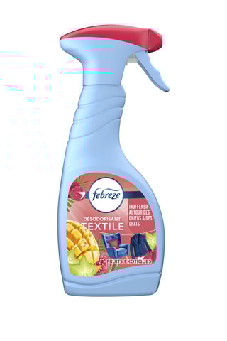 3 x Désodorisant Textile Febreze - Fruits exotiques - 500 ml