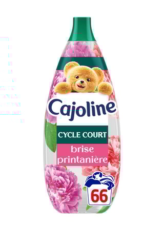 3 x 	Adoucissant cycle court Cajoline Origines - Brise Printanière - 66 lavages