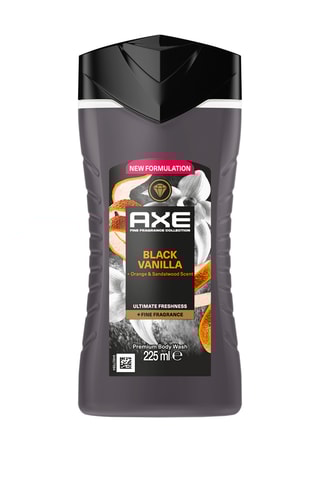 5 x Gel douche Prestige Black Vanilla Axe - 225 ml