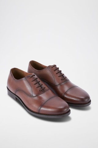 Richelieus en cuir - Marron