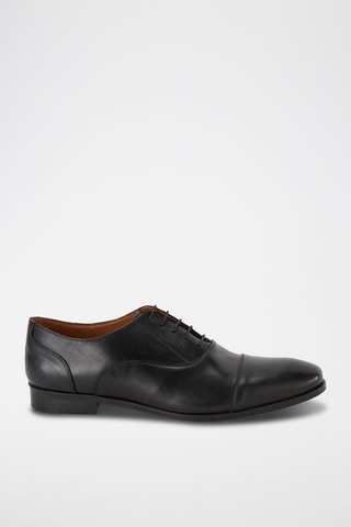 Richelieus en cuir - Noir