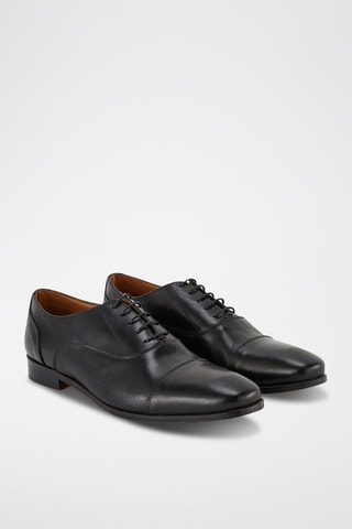 Richelieus en cuir - Noir