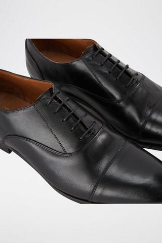 Richelieus en cuir - Noir