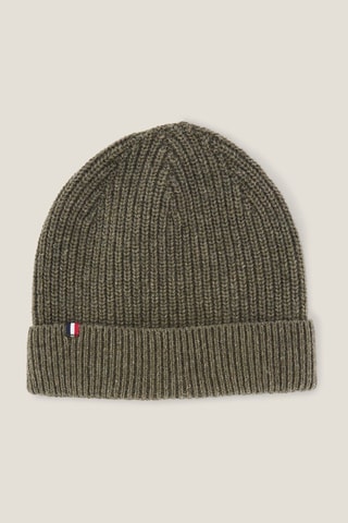 Bonnet en laine - Kaki