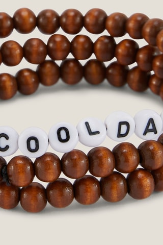 3 bracelets - Bois