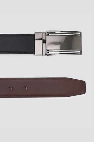 Ceinture réversible - Noir